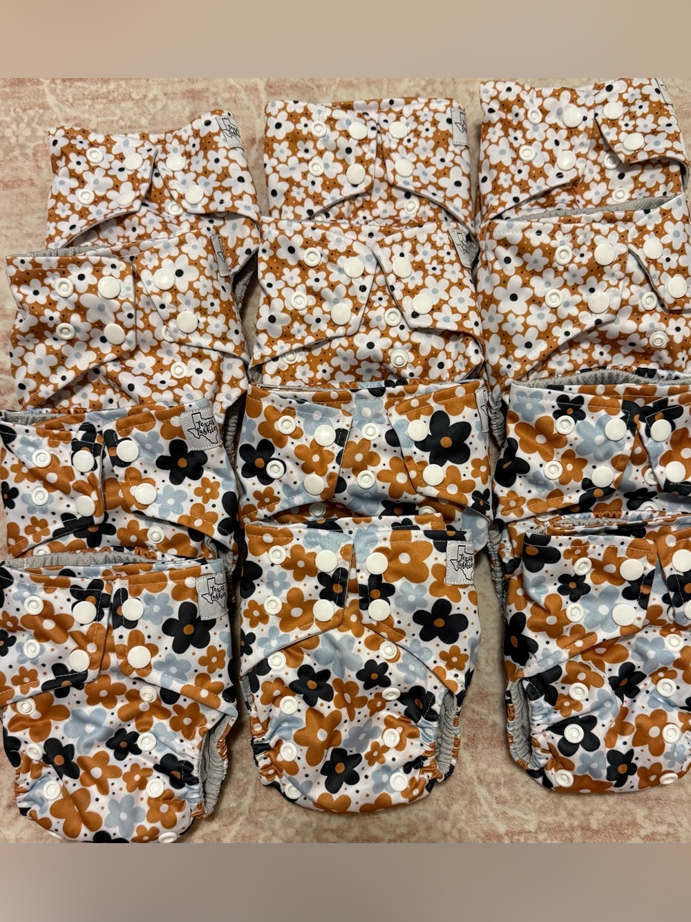 Brand New Texas Tushies Newborn AIO